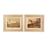 A COLLECTION OF TWELVE LITHOGRAPHIC PRINTS OF HORSES, LATE 19TH/EARLY 20TH CENTURY