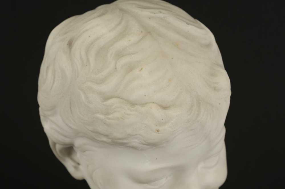 AFTER DESIDERIO DA SETTIGNANO (ITALIAN, 1428-1464) A CARRARA MARBLE BUST OF A BOY - Image 5 of 6