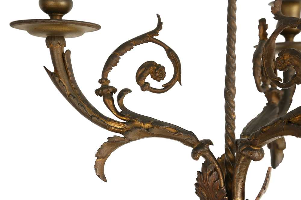 A LARGE AND IMPRESSIVE PAIR OF 19TH CENTURY BRONZE FIGURAL CANDELABRA LAMPS NAPOLEON III PERIOD, IN - Image 8 of 8