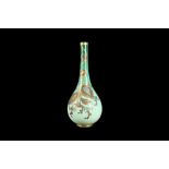 A 19TH CENTURY BOHEMIAN GLASS VASE