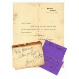Autograph Collection.- Incl Bing Crosby
