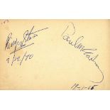 Autograph Album.- Incl. Paul McCartney & Ringo Starr