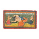 AN ILLUSTRATION TO A BHAGAVATA PURANA SERIES Possibly Kota, Rajasthan, North-Western India, late 19t