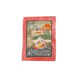 A GROUP OF FOUR INDIAN PAINTINGS OF VAISHNAVA CONTENT Bundi and Jaipur, Rajasthan, North-Western Ind