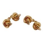 Deakin & Francis | A pair of gold cufflinks, 1990