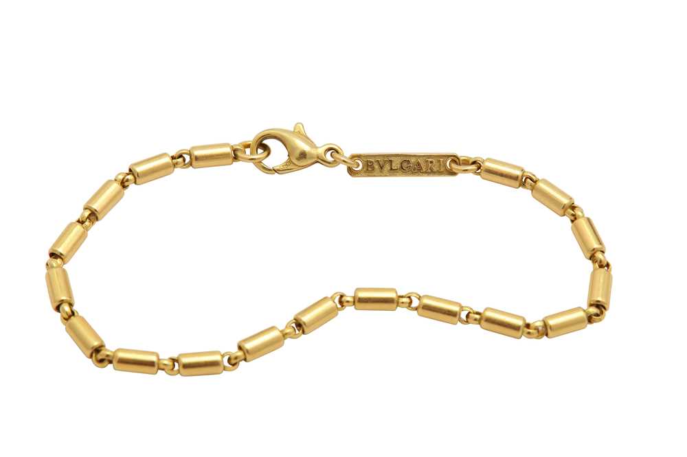 A FANCY-LINK BRACELET, BY BULGARI