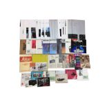 A Good Selection of Leica Brochures & Instruction Books & Manuals.