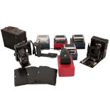 A Selection of Boxed Zenza Bronica Accessories