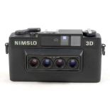 A Working Nimslo 3D Lenticular Camera.