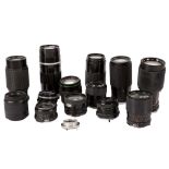13 Lenses, various manifacture