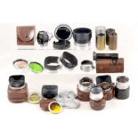 Collection of Leica & Rolleiflex Accessories.