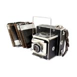 A Rare Dawe Instruments Ltd. Nelrod Liteflash 5x4 Press Camera