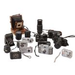 A Selection of Mixed 35mm & Other Format Cameras