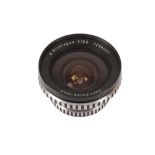 A Carl Zeiss Jena 20mm f/4 Flektogon Wide Angle Lens