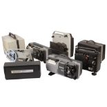 A Group of Cine Projectors