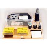 A Fibre-Optic Lighting Kit & Other Microscope Accessories.