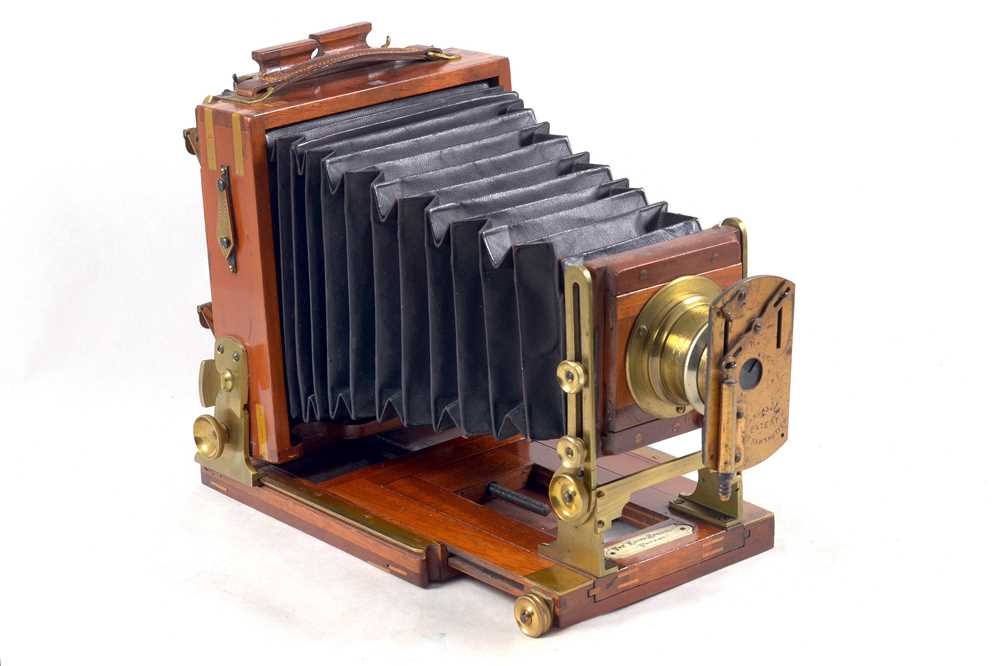 A Rare, Quarter Plate Lancaster "Extra Special" Instantagraph with See-Saw Shutter.