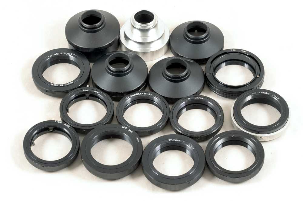 Small Selection of C-Mount & T-Mount Lens Adapters.