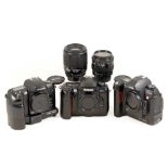 Nikon & Fuji DSLRs for SPARES or REPAIR, Plus 2 Good Nikkor Lenses.