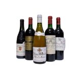 A Selection of Fine Vintage French. 5 Bottles in a regional selection of fine vintage French wine.