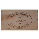 Chateau Roc de Cambes 2008 6 bottles of Chateau Roc de Cambes 2008