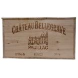 Chateau Bellegrave 2018 12 bottles of Chateau Bellegrave 2018