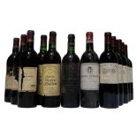 Mixed Bordeaux 12 bottles of assorted Bordeaux