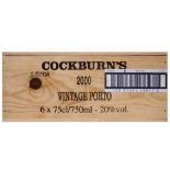 Cockburn's 2000 6 bottles of Cockburn's 2000