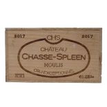 Chateau Chasse Spleen 2017 12 bottles of Chateau Chasse Spleen 2017