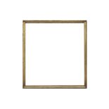AN ITALIAN 19TH CENTURY GILDED MOULDING FRAME OF LARGE PROPORTIONS