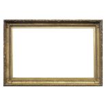 A MONUMENTAL FRENCH EARLY 19TH CENTURY GILDED EMPIRE FRAME