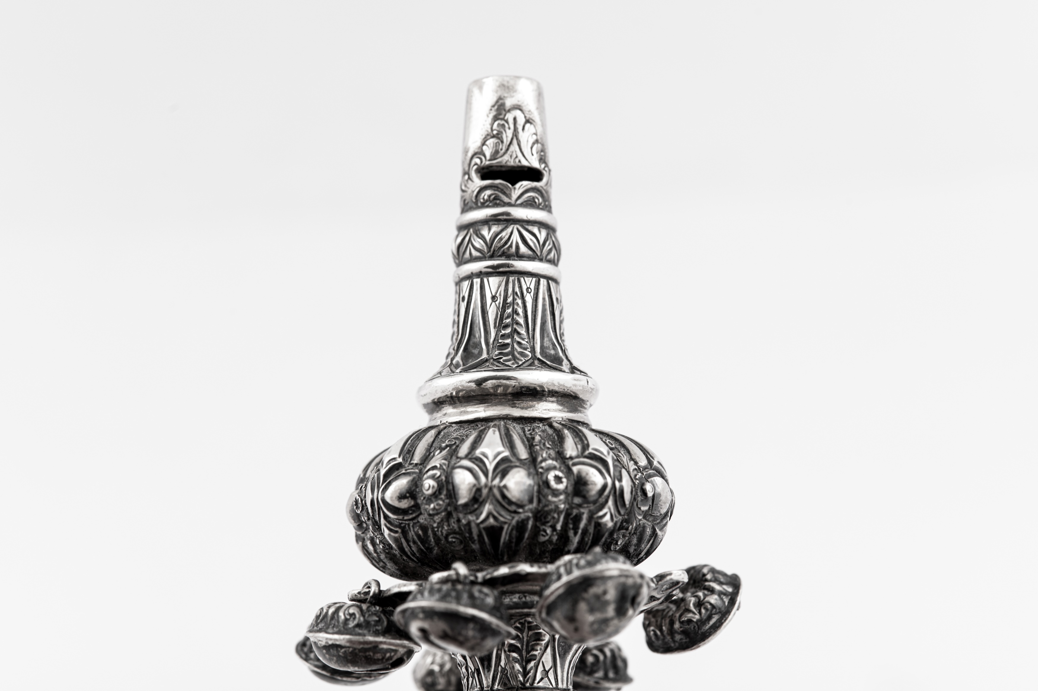 A William IV sterling silver and coral babies rattle, London 1832 by Charles Reily & George Storer - Image 3 of 4