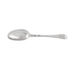 A George I Britannia standard silver tablespoon, London 1717 by Thomas Mann (reg. 25th Nov 1713)