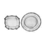 A mixed group of mid-20th century Egyptian 900 standard silver dishes