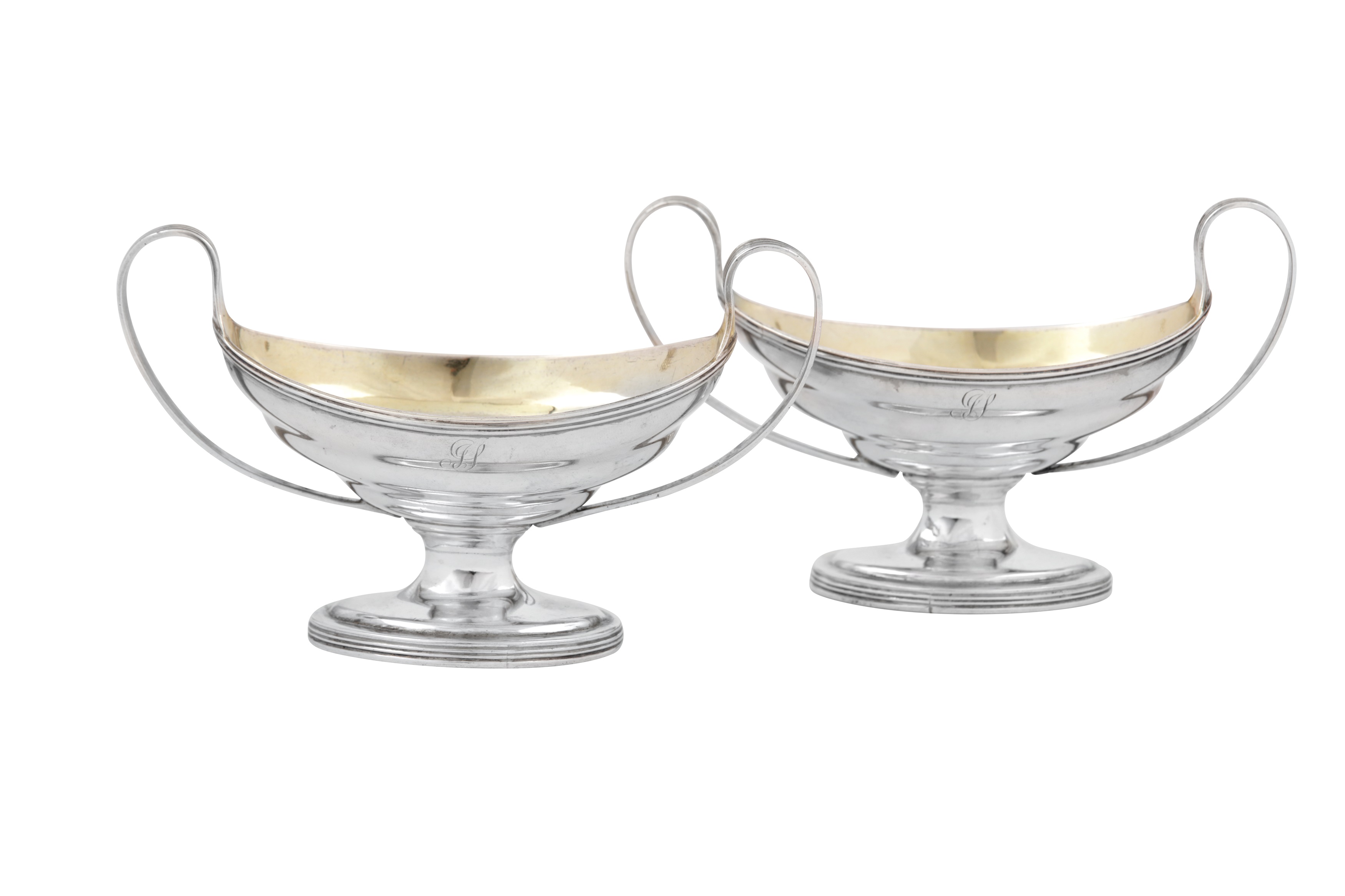 A set of four George III sterling silver salts, London 1804 by William Abdy II - Image 3 of 10