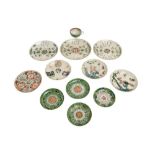 A COLLECTION OF FOUR CHINESE PROVINCIAL PORCELAIN PLATES, 19TH CENTURY