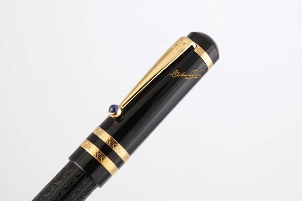 A GERMAN MONTBLANC MEISTERSTUCK WRITER’S EDITION ‘F.DOSTOEVSKY’ FOUNTAIN PEN, 1997 - Image 2 of 4