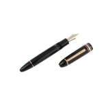 A GERMAN MONTBLANC MEISTERSTUCK FOUNTAIN PEN NUMBERED 149