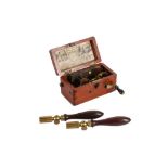 A VICTORIAN POCKET-SIZED ELECTRIC SHOCK MACHINE