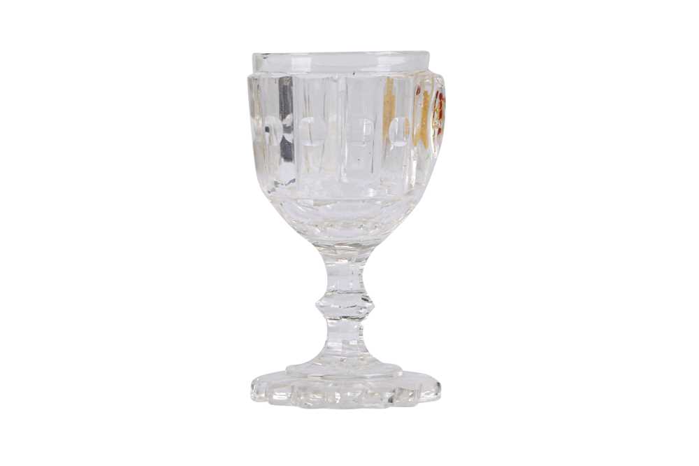 DESSERT WINE GLASS FROM THE PERSONAL TABLE SERVICE OF CZAR ALEXANDER I - Image 3 of 5