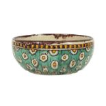 A SMALL POLYCHROME-PAINTED CHEMLA POTTERY BOWL Tunis, Tunisia, North Africa, ca. 1920 - 1930