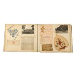 A TRAVELLER'S SCRAPBOOK: THE JOURNEYS OF MRS GROVES Possibly England, ca. 1893 - 1904