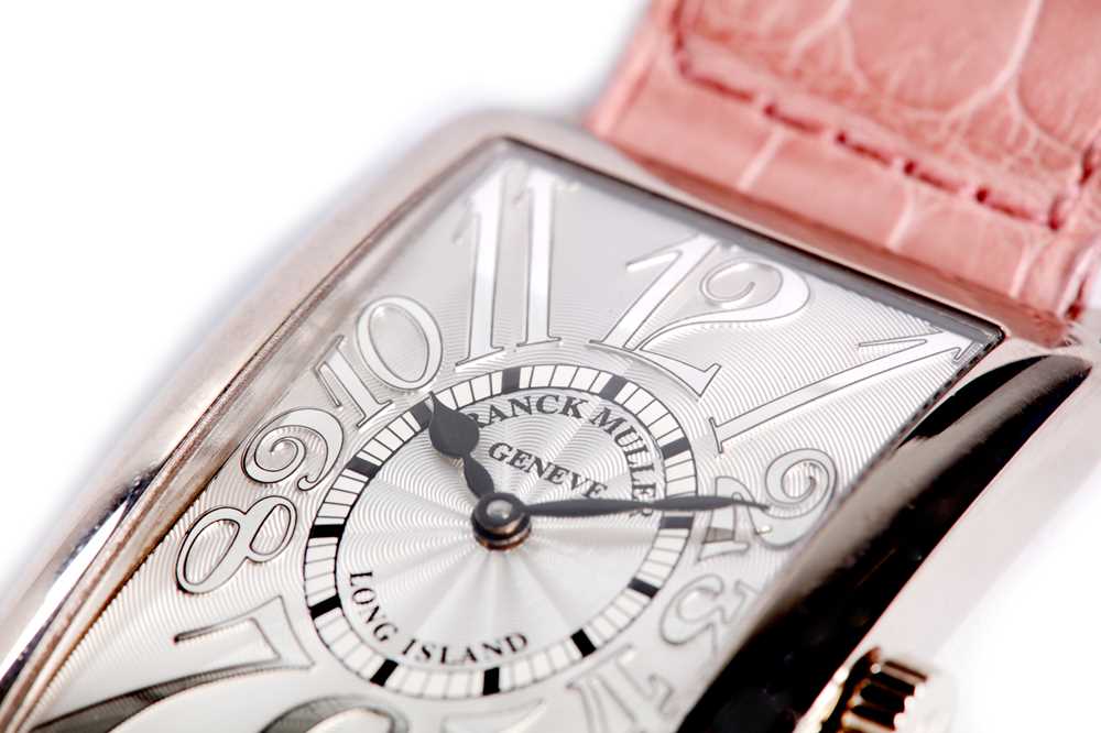 FRANCK MULLER 18K WHITE GOLD RELIEF LONG ISLAND. - Image 2 of 6