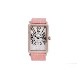 FRANCK MULLER 18K WHITE GOLD RELIEF LONG ISLAND.