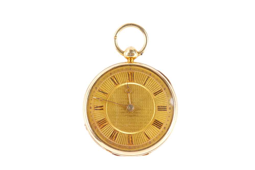 VERGE (FUSEE) POCKET WATCH 18K YELLOW GOLD.