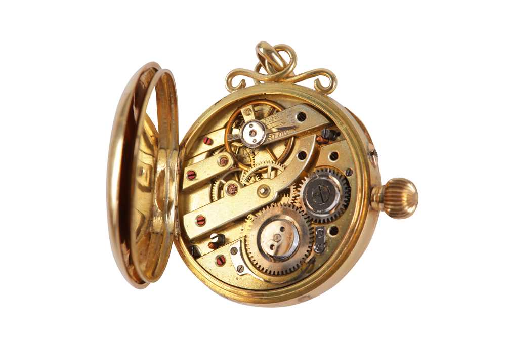 POCKET WATCH 18K YELLOW GOLD. - Image 2 of 5