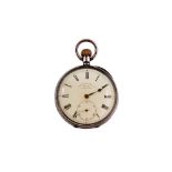 ZENITH FAVRE LEUBA & CO SILVER POCKET WATCH.