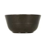 A CHINESE 'SNAKESKIN' SOAPSTONE BOWL.