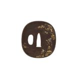 AN IRON TSUBA.