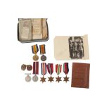 A COLLECTION OF WWI AND WWII MEDALS